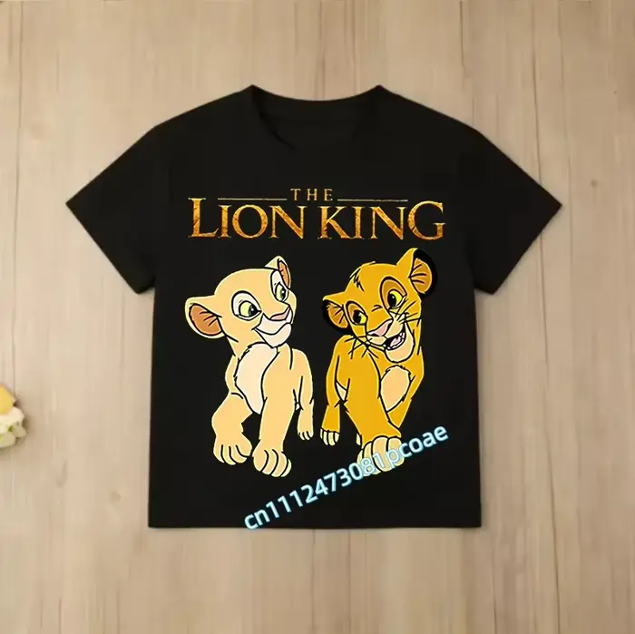 T-shirt Le Roi Lion Simba 2026 pour enfants