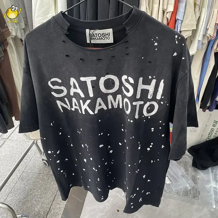 Nouveau T-shirt Satoshi Nakamoto pour Homme et Femme
