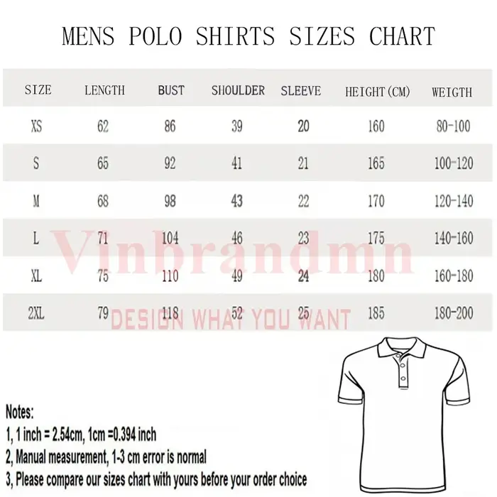 Polo Homme Manches Courtes en Coton
