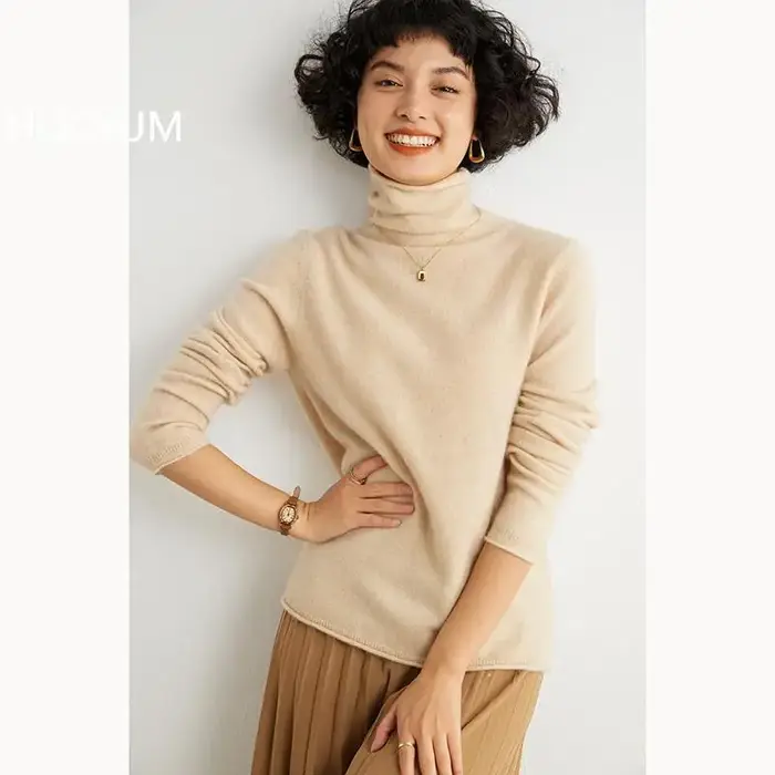 Pull en cachemire 100% pour femme