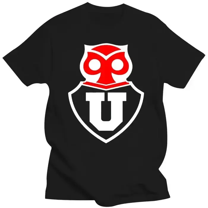 T-Shirt Classique en Coton à Col Rond pour Homme, Vêtement d'Université du Chili, Santiago, Football