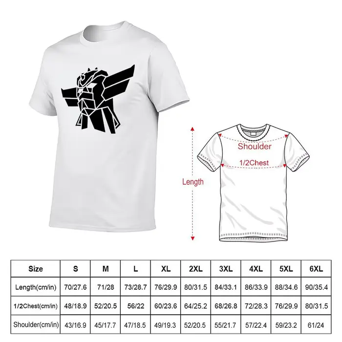 Goldorak T-Shirt coton T-Shirt pack hommes t-shirts graphiques T-Shirt
