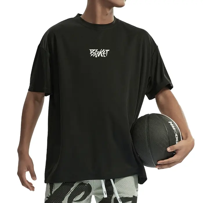 T-shirt à Manches Courtes et Col Rond pour Homme