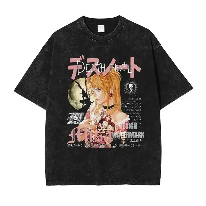 T-shirt imprimé Anime Death Note L
