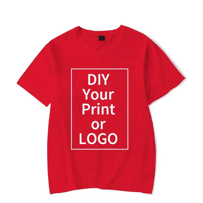 Mode t-shirt femmes hommes été personnalisé imprimé