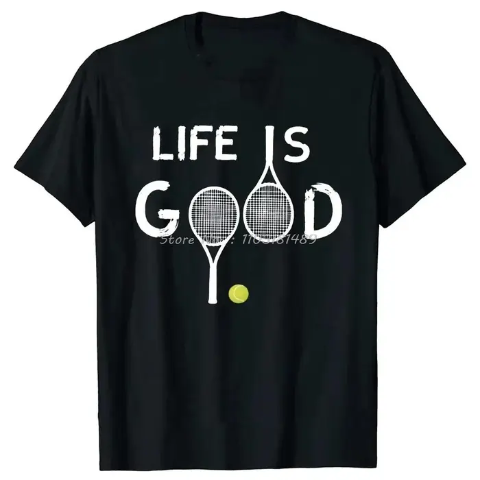 Drôle Tennis évolution de l'homme Sport rétro Vintage T-shirts hauts mode t-shirt vêtements