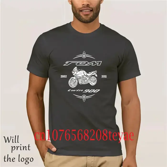 TDM 900 V2 moto course vélo Fans T-Shirt décontracté col rond ample été T-Shirt pour hommes
