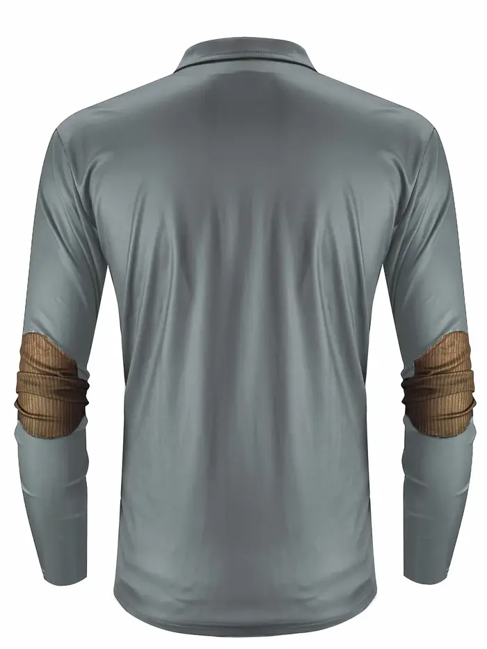 Polo à manches longues pour hommes