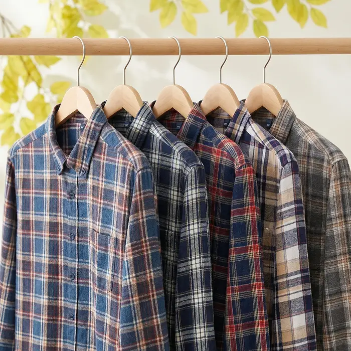 Chemise en flanelle pour homme