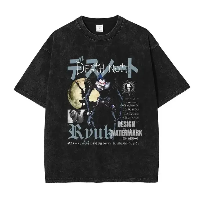 T-shirt imprimé Anime Death Note L