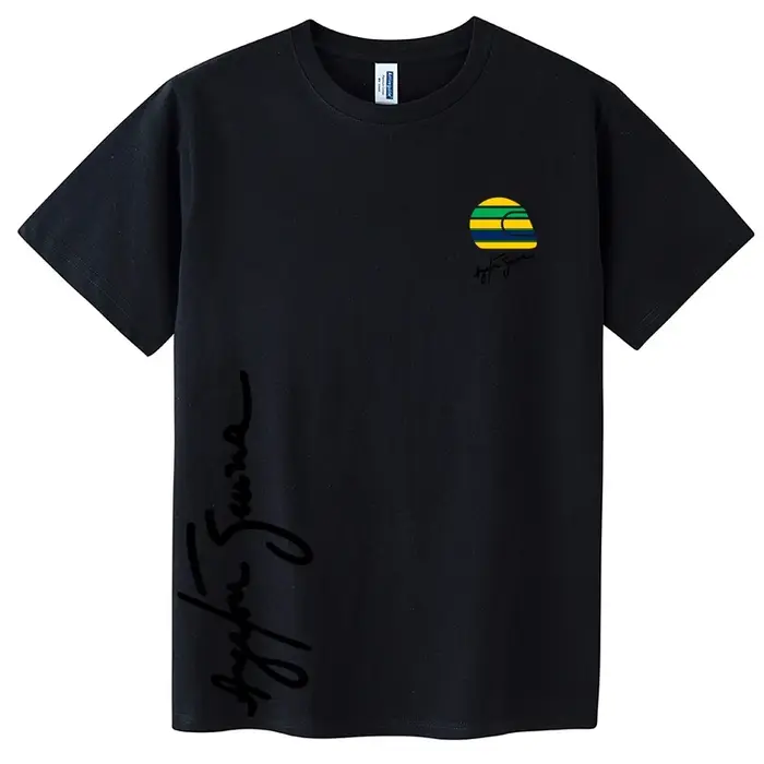Héros Ayrton Senna t-shirt hommes à manches courtes 100% coton T-Shirts drôle F1 homme t-shirt été h