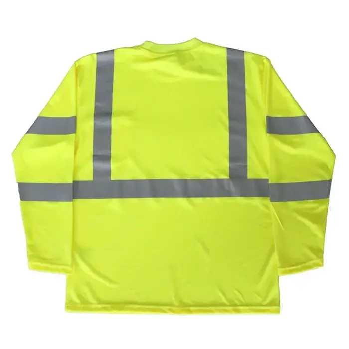 T-shirt réfléchissant, vêtements de travail de sécurité réfléchissants haute visibilité pour hommes