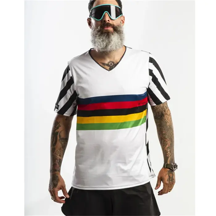 Love The oto Performance Run Shirt pour hommes, Économie à manches, Maillots de course, Vêtements de