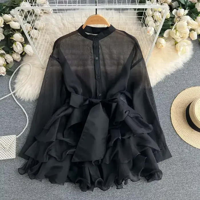 Chemisier chic français pour femme