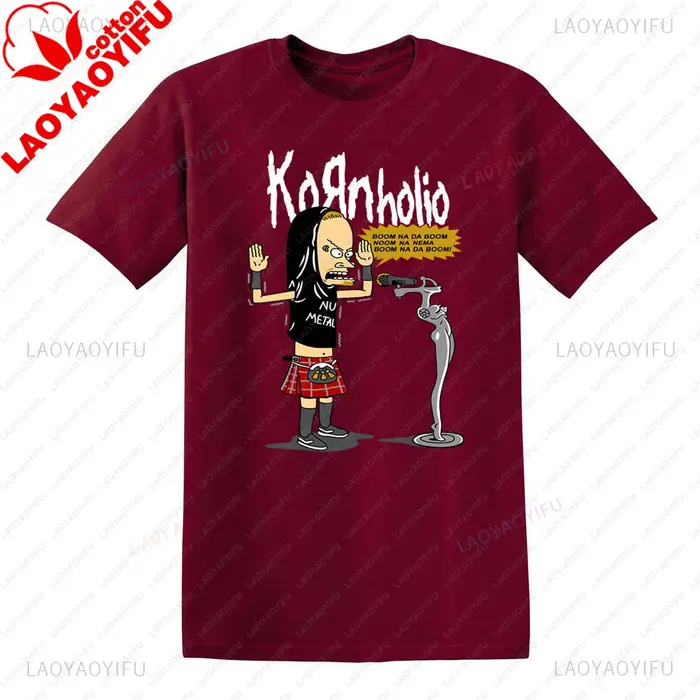 Nouveaux t-shirts Kornholio Fun pour hommes et femmes