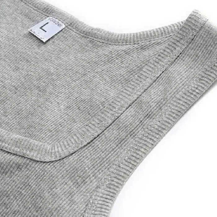 Débardeurs pour hommes chauds gilet de Fitness basique élastique sans manches T-shirt coton musculation homme vêtements