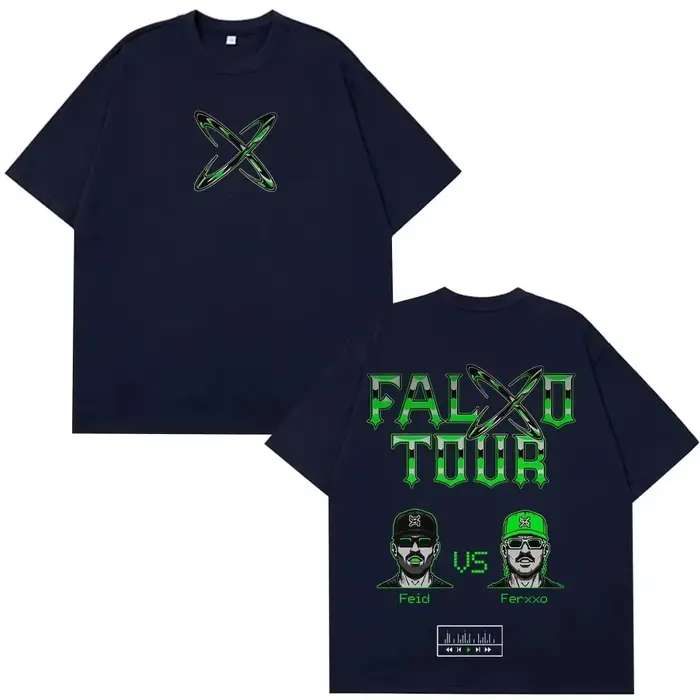 T-shirts imprimés Rapper Feid Ferxxo Tour 2026 pour hommes et femmes