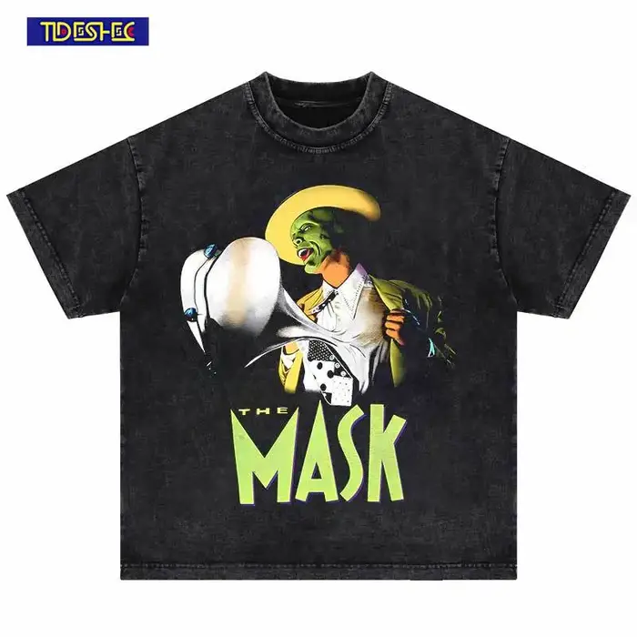 T-Shirt Punk Gothique Hip Hop pour Homme