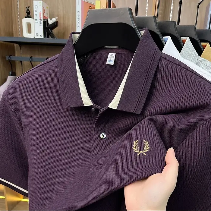 Polo homme 100% coton pur