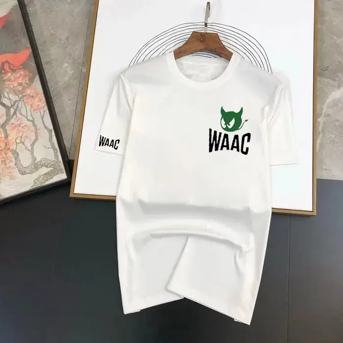 T-shirt de golf oversize en coton pour homme et femme, motif graphique, streetwear décontracté, haut