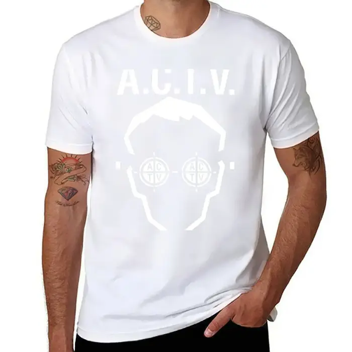 ACTV Valencia 1 T-Shirt coton homme t-shirts mignon hauts luxe