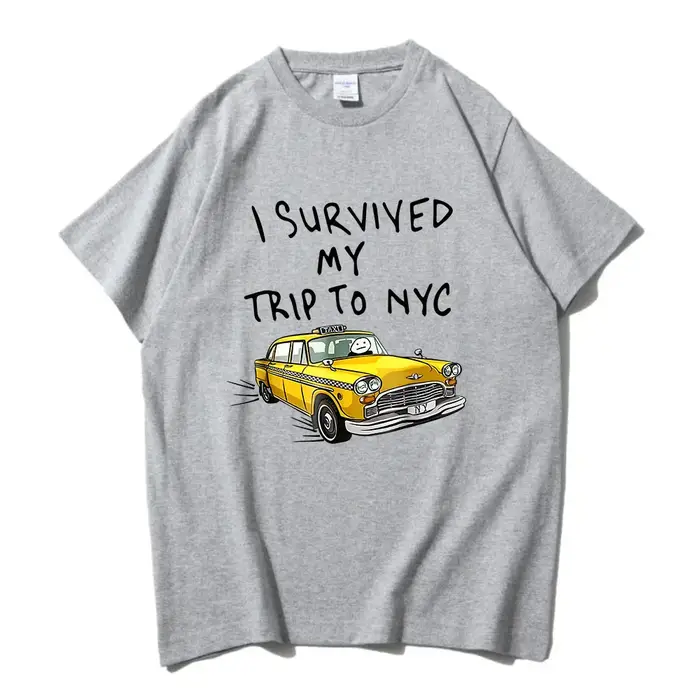 T-shirt en coton doux avec image de dessin animé de voiture drôle