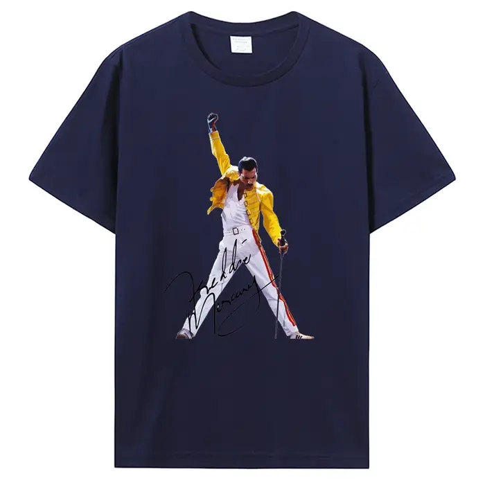 Freddie Mercury T-shirt surdimensionné à manches courtes
