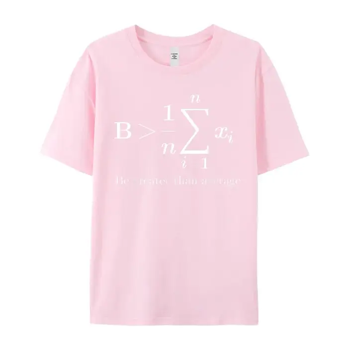 Math Be Greater STORAverage-T-shirt à manches courtes pour femmes