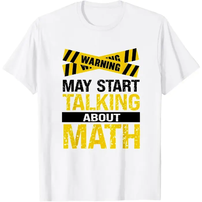 T-shirt graphique pour les amateurs de mathématiques