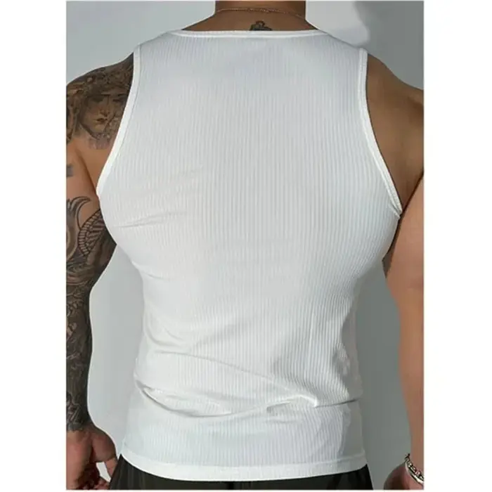 Débardeur à col rond pour homme