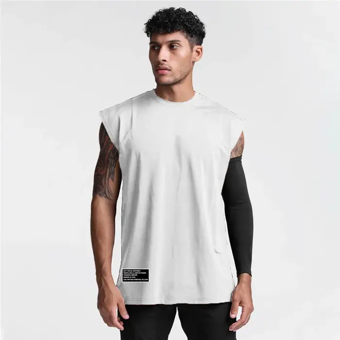 Gilets de musculation en maille respirante à séchage rapide pour hommes