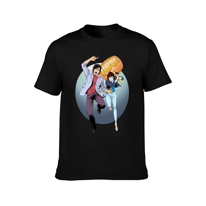 City Hunter alias Nicky Larson100 tonnes T-Shirt graphique t-shirts pour homme
