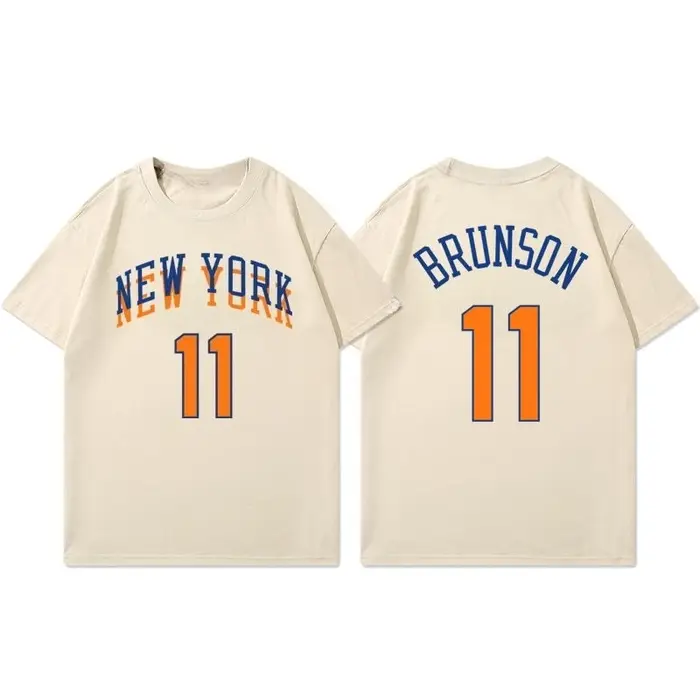 T-shirt de basketball New York 2026 pour hommes et femmes
