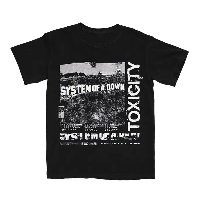 T-shirt unisexe System of A Down Band SOAD Graphic 2026