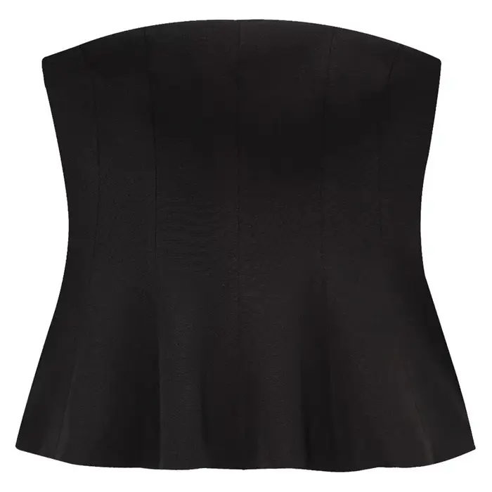 HXAO Corset bustier tubulaire femmes été 2025 blanc rose bleu jaune noir haut