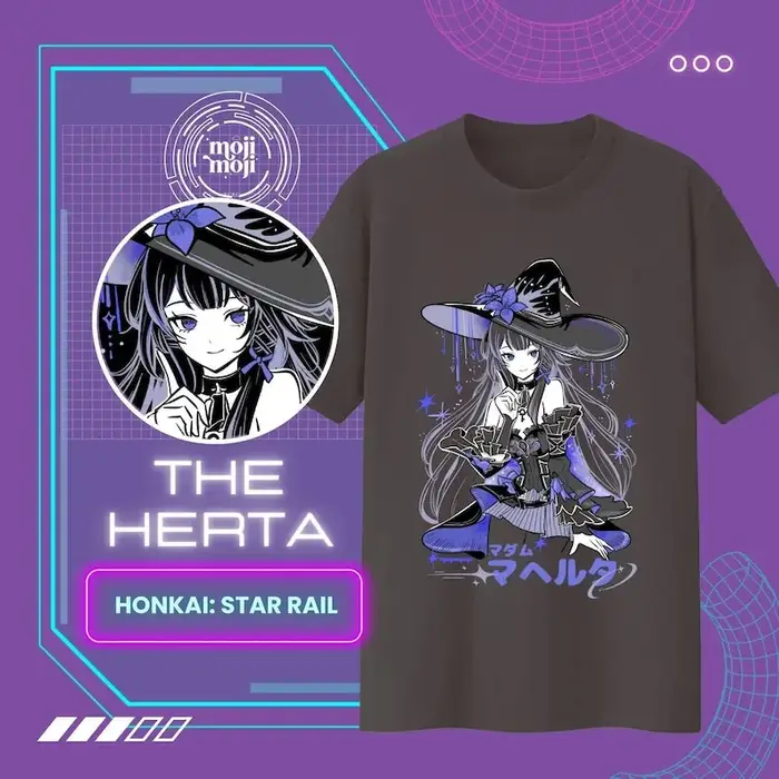 Le Herta Honkai Star Rail chemise