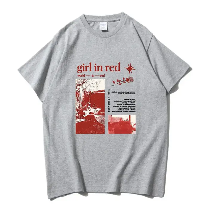 T-shirt à col rond pour femme