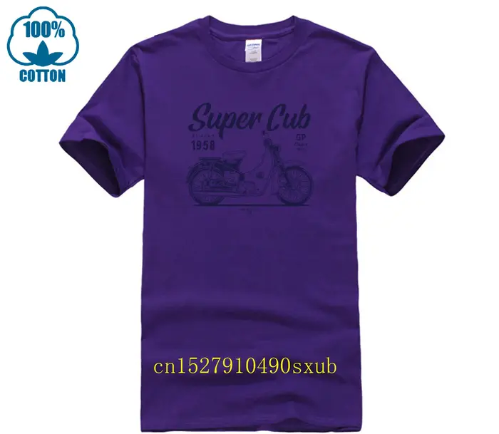 T-shirt classique de moto Super Cub