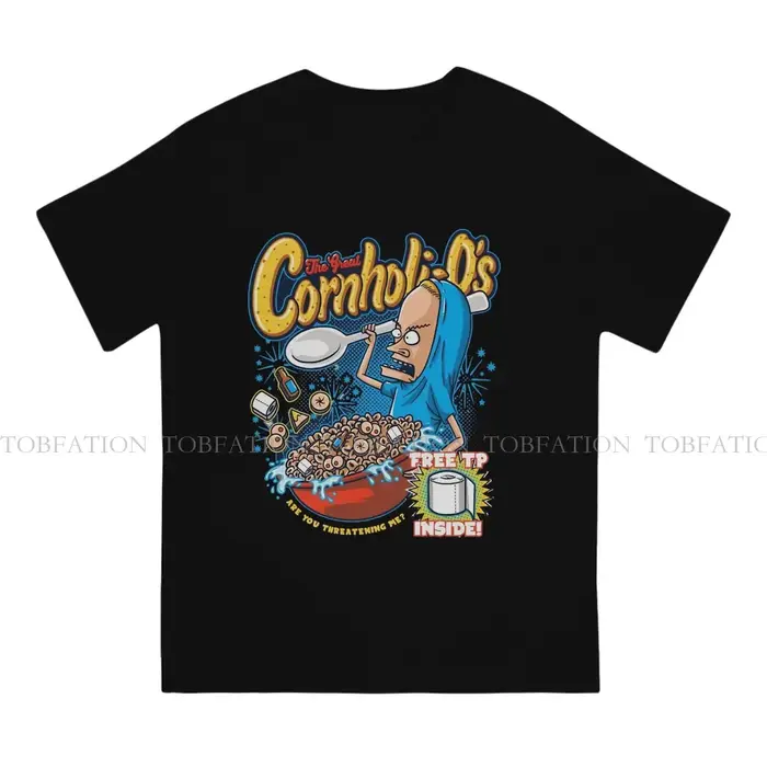 T-shirt en coton à col rond pour hommes