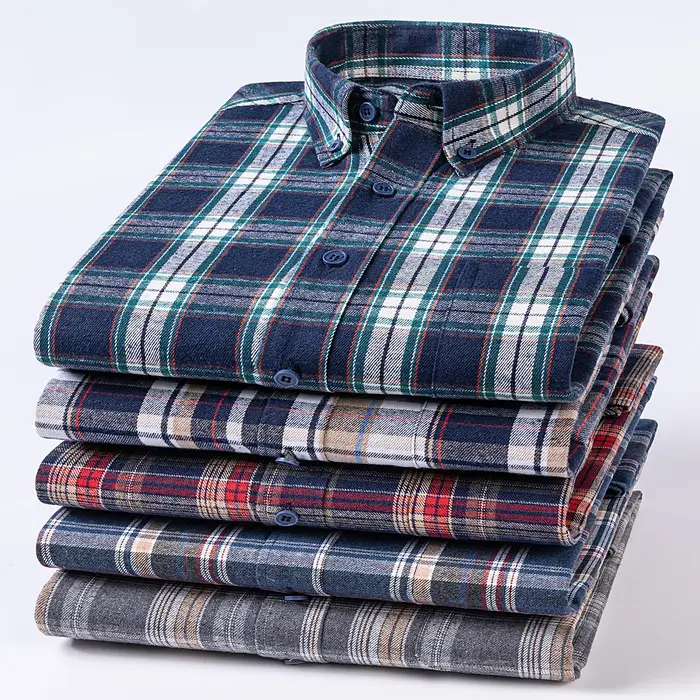 Chemise en flanelle pour homme