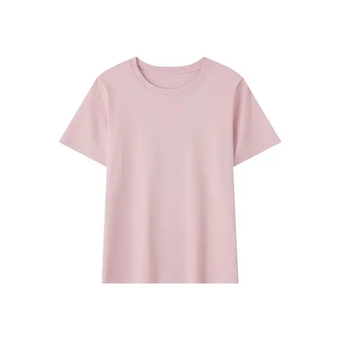 T-shirt basique à manches courtes pour femme
