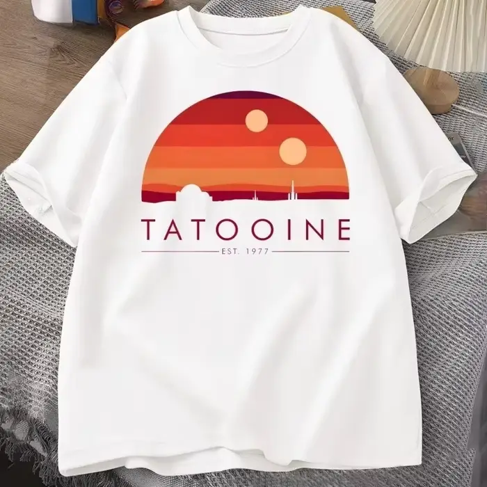 T-shirt Tatooine Sunset pour hommes et femmes