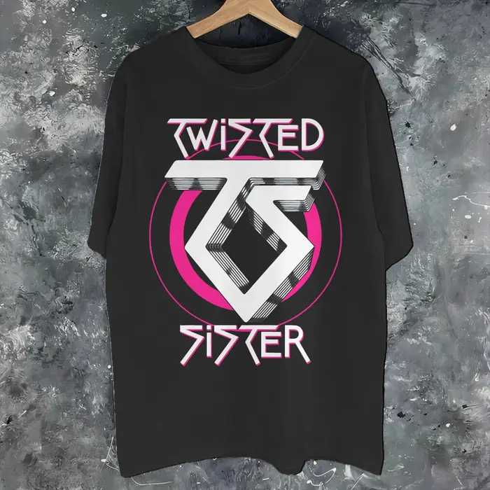 T-shirt de groupe de musique Summer Twisted Sisters pour hommes et femmes, t-shirt en pur coton à ma