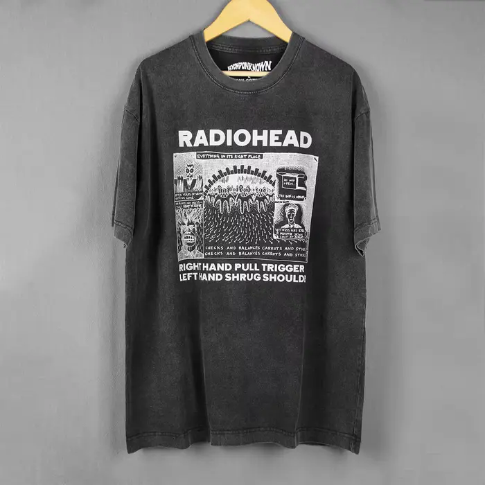 T-shirt Radiohead Everything in its right place