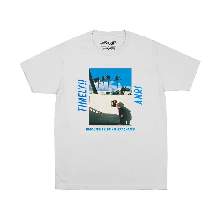 Anri-T-Shirt à Manches Courtes en Coton Blanc, Vêtement d'Été, Musique Pop, Charnière Hiki, Kadompet