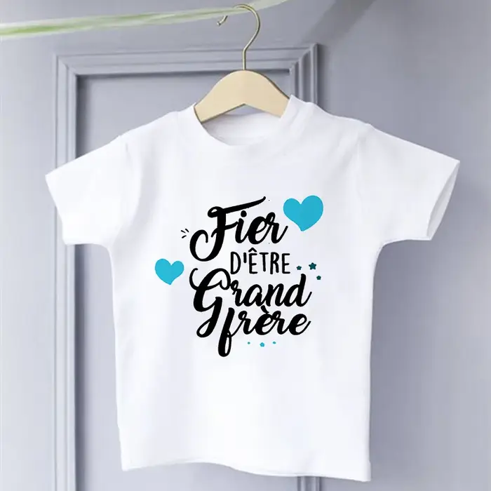 T-shirt I'm Going To Be A Super Big Brother pour enfants
