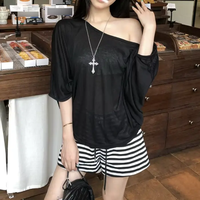 T-shirt oversize pour femme