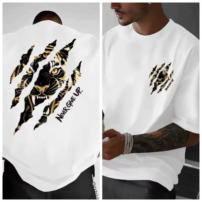 T-shirt en coton pour homme et femme, été, automne, quotidien, sport, fête, décontracté, ample, stre