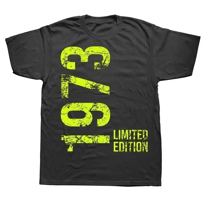 T-shirt à Manches Courtes en Coton pour Homme
