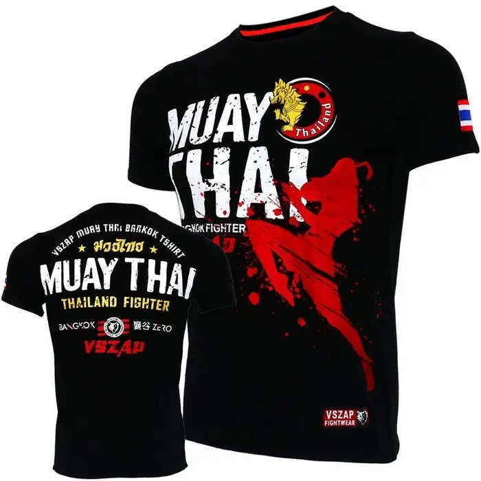 Muay Thai T-shirt course Fitness sport
